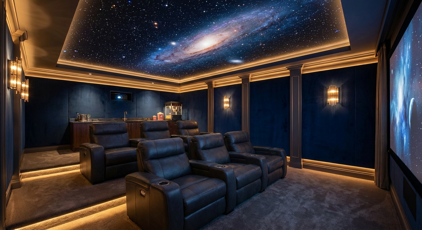 Fiber-Optic Star Ceilings